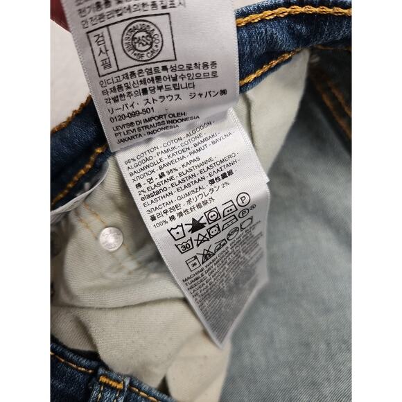 Levis 541 Jeans Mens 36 X 34 Medium Wash 5 Pocket Denim - Picture 6 of 10